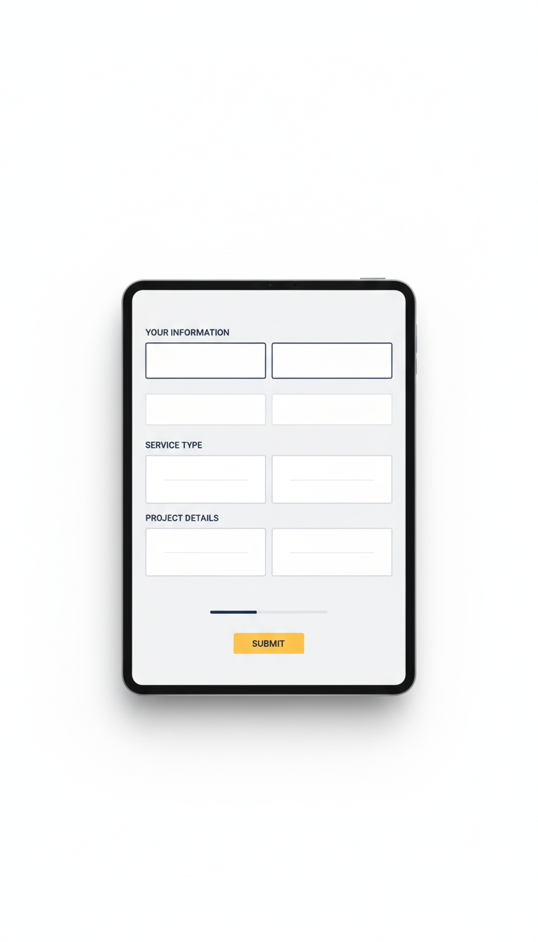 Online Quote Request Form Access
